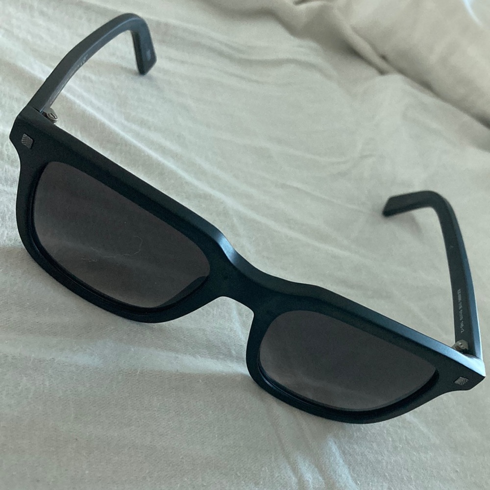 Ermenegildo Zegna , Black sunglasses , classic